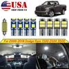 Комплект из 12 светодиодных ламп для салона для 2009-2018 Dodge Ram 1500 2500 3500