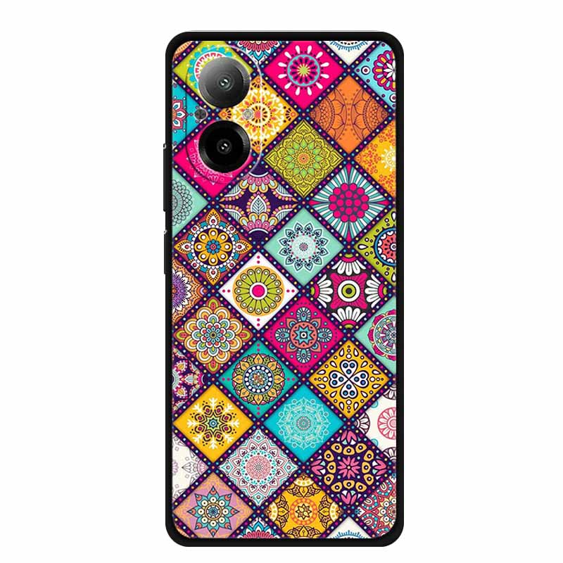 Для Realme C67 4G Чехол Роскошный Мягкий Силикон ТПУ Чехлы для Телефона Задняя Крышка Для RealmeC67 C 67 4G RMX3890 Ударопрочный Любовь Милый funda