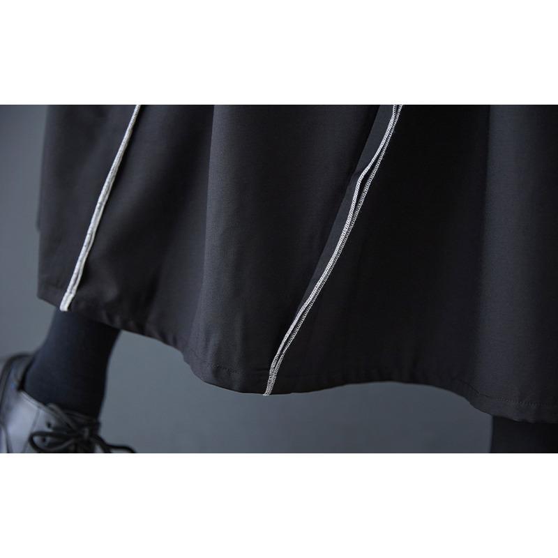 DIMANAF 2025 Весна Женские Новые Юбки Винтажные Свободные Эластичная Талия Плиссированные Элегантные Длинные Юбки Цветочные Большого Размера