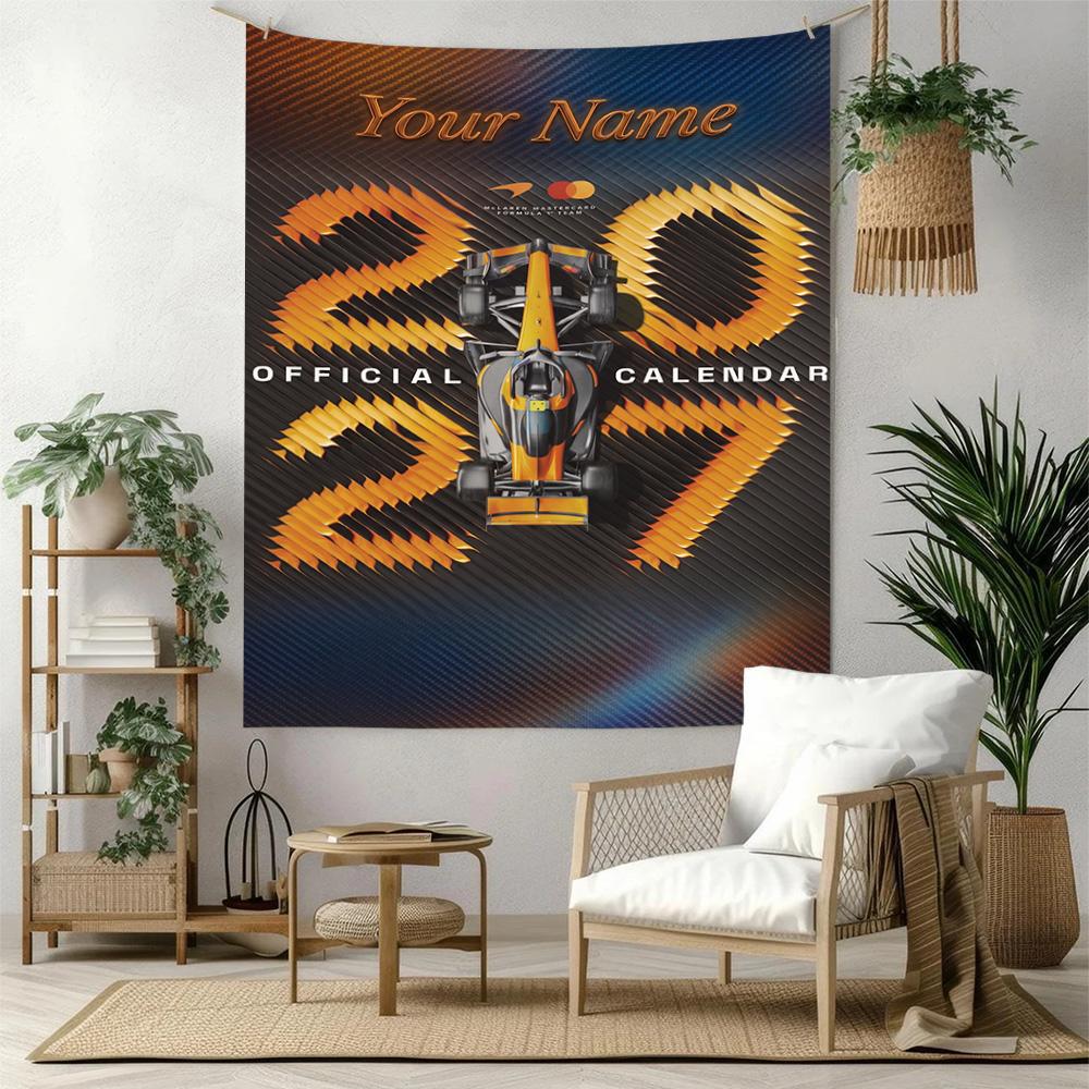 Marc Mrquez Custom Your Name Wall Decor Tapestry Art For Pet Memorial Birthdaywedding Party Backdrop Family Gift
