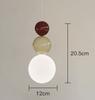 Nordic Modern Simple LED Ceiling Подвесные Светильники Интерьер Коридор Кафе Спальня Прикроватные Подвесные Светильники Кремовая Лампа Маленькое Освещение