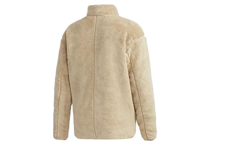 Adidas Jackets Men's Brown Stand Collar Moderate Soft Shell GL7418