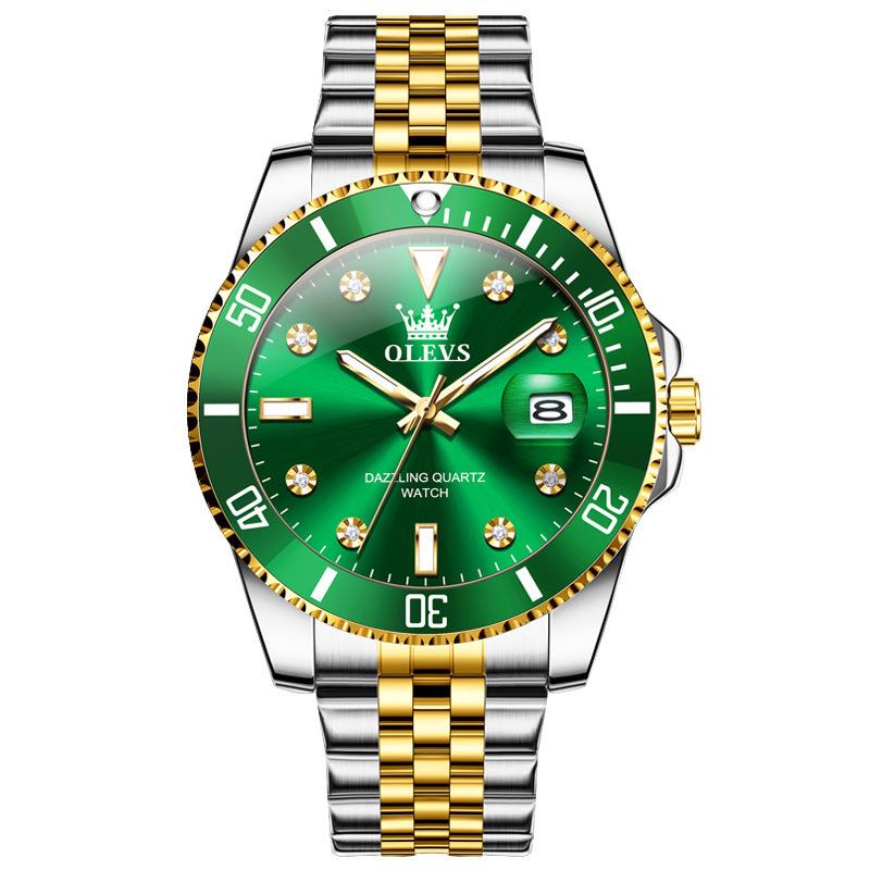 Мужские часы Olitis Quartz Luminous Green