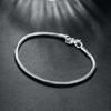 Arrival 925 Silver Jewelry 3mm Snake Chain Bracelets For Women Men Trendy Jewelry