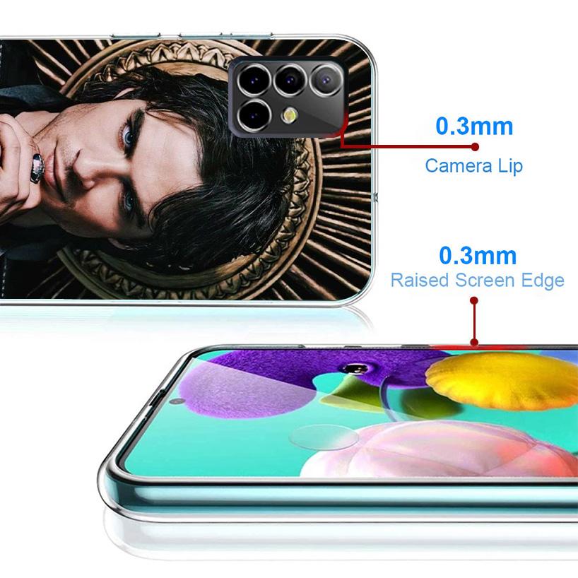 Чехол для телефона The Vampire Diaries Сальваторе для Samsung Galaxy A17 A16 A15 A14 A13 A57 A56 A55 A54 A53 A37 A36 A35 A34 A33 A26 A25