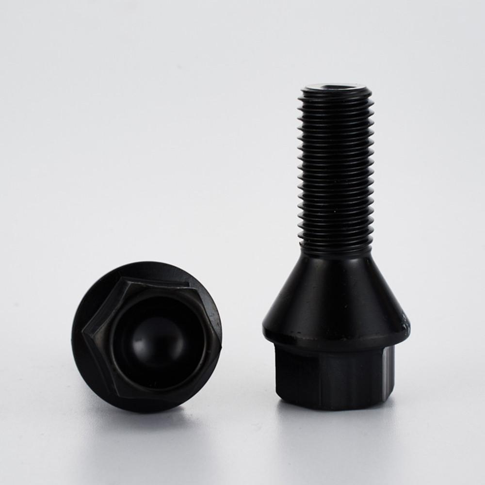 lug bolts For BMW 36136781150(M12*1.5),36136781151(M14*1.25),36136781152(M14*1.5),hex 17mm BMW Wheel Nuts