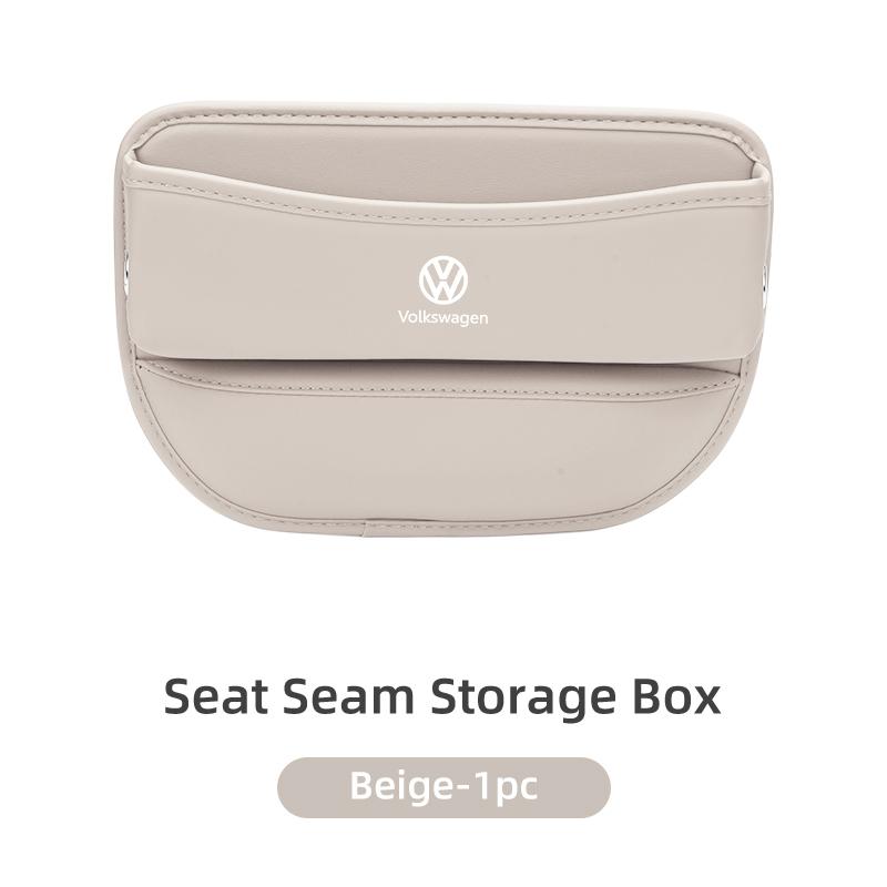 For Volkswagen VW Upgrade Car Seat Gap Storage Box Crevice Filler Keys Cup Holder Passat Golf 4 5 6 Tiguan Polo Scirocco Jetta zr2