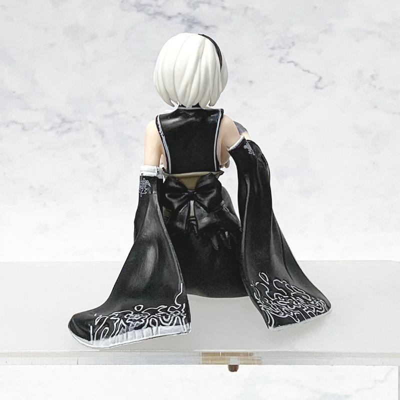 Отрицать:Автомата Ципао YoRHa Тип A №2 Фигурка Настольная Сексуальная Девушка 2B Ципао Маска GK Статуэтка Модель из ПВХ Коллекционная Игрушка