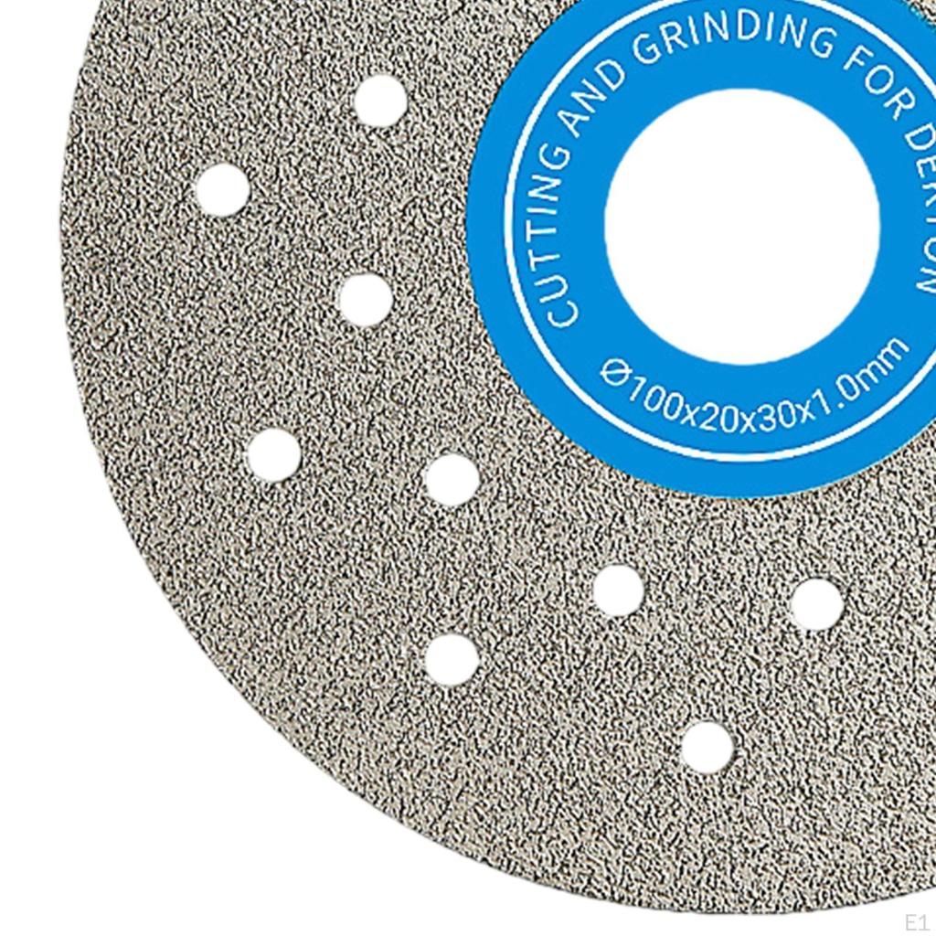 Угловая шлифовальная машина Алмазный отрезной круг Аксессуары 4 дюйма Прочный Эффективный Простая Установка Отрезной