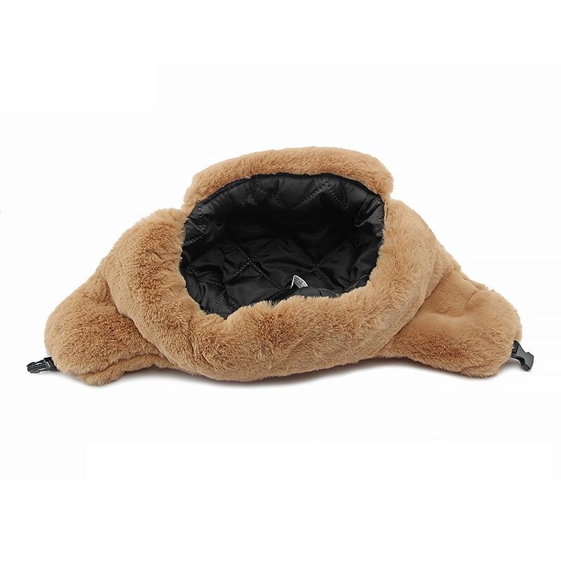 Мужская шапка, уличная защита ушей, теплая шапка-бомбер, женская шапка для верховой езды, шапка из искусственного кроличьего меха, лыжная кепка с напуском