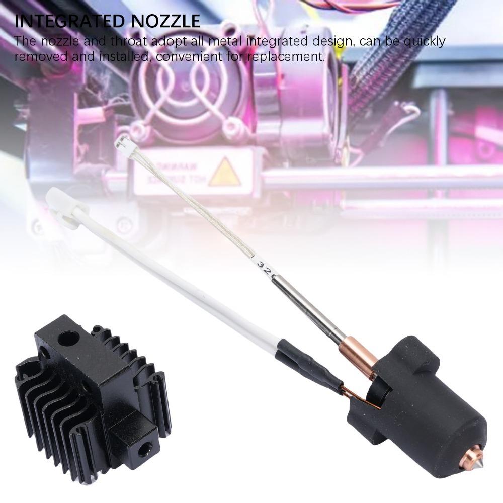 60W Ceramic Heater 3D Printer Hotend 0.4mm Nozzle Quick Swap Nozzle Hotend DIY Printing
