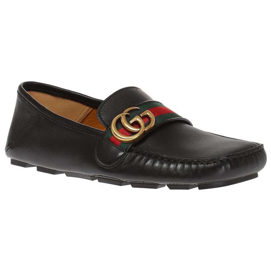 Gucci Noel Driver Loafer 'Black' (Unisex) Black Loafers 450891 DTM10 1060