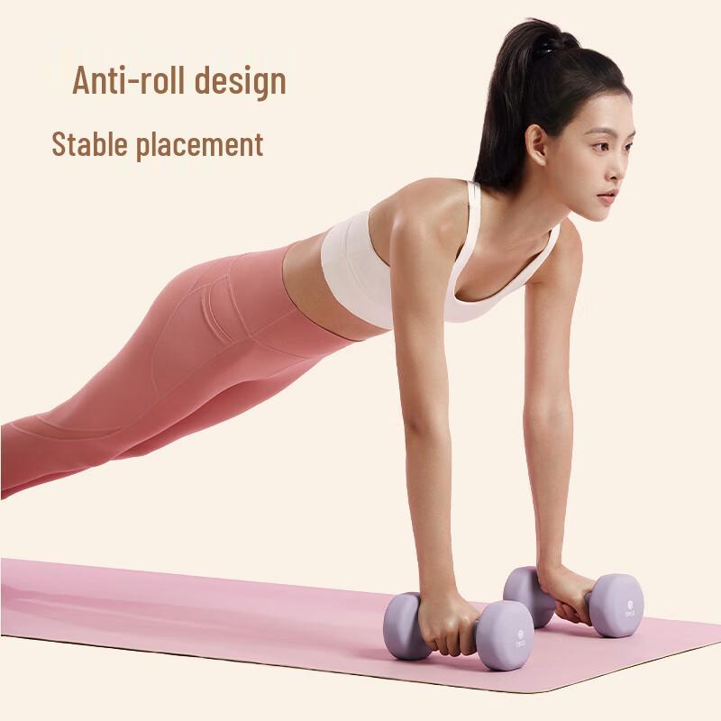Jingdong Dip-Coated Cast Iron Dumbbells