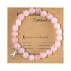JYL TS Bracelet Elastic  Ribbon Pendant Enhances Grace & Prosperity Flow