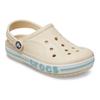 Crocs Bayaband Breathable Lightweight Fashion Versatile Kids Sandals Off White Kids 207019-11S