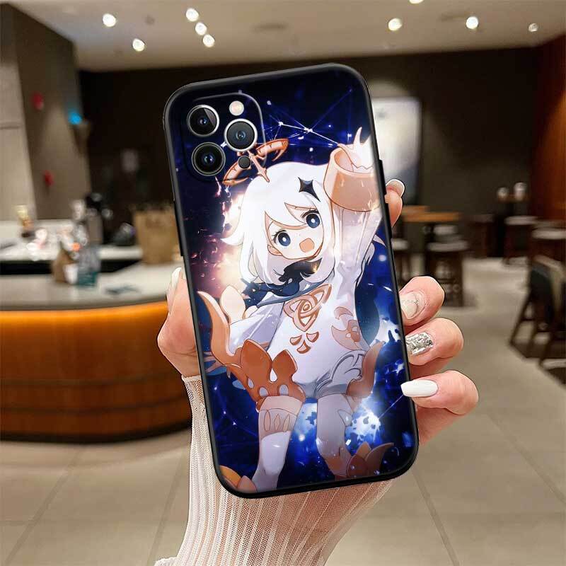 Милый чехол Genshin Impact для Samsung Note 20 10 S25 Plus Ultra Lite FE M20 M21 M30 M31 M51 A11 A26 A51 A52 A53 A56 A70 A71 A72 A73