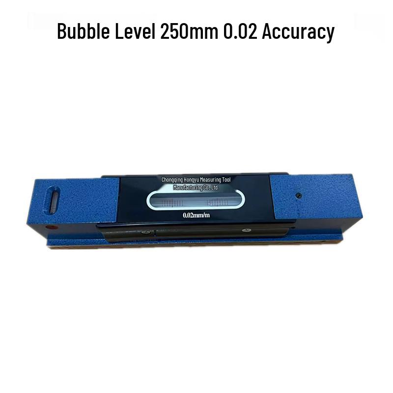 Shanghai Huliang High-Precision Mechanical Bubble Leveling Ruler for Industrial Machine Tools