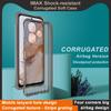 Для Redmi 13 4G / POCO M6 4G Чехол для телефона IMAK Ударопрочный мягкий чехол Гофрированная текстура