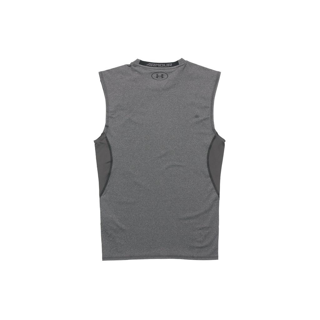 Under Armour Casual Sports Breathable Sleeveless Workout Top Men Tops Dark-Gray 1257469-090