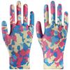 Lightweight Breathable Nylon Gardening Gloves - Wear-Resistant, Multi-Color Patterns