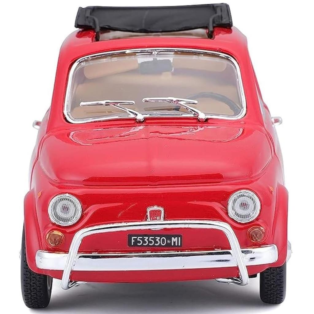Blago Fiat Мини-автомобиль 1/24 FIAT 500 L 1968 Италия Автомобиль (красный)