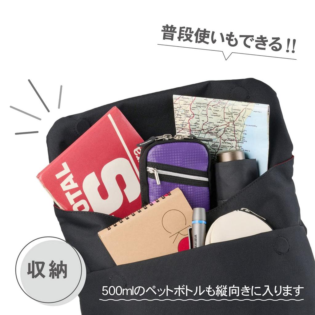 HAKUBA Сумка для камеры Chululu Renew Flap Shoulder Bag M Черная Экологичная сумка из переработанных материалов Повседневный дизайн, идеально подходящий для использования в городе