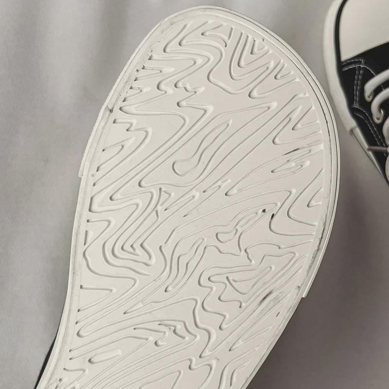 Летние женские высокие кеды Mango Head Canvas 2023 года, квадратный носок, толстая подошва, универсальные для студентов