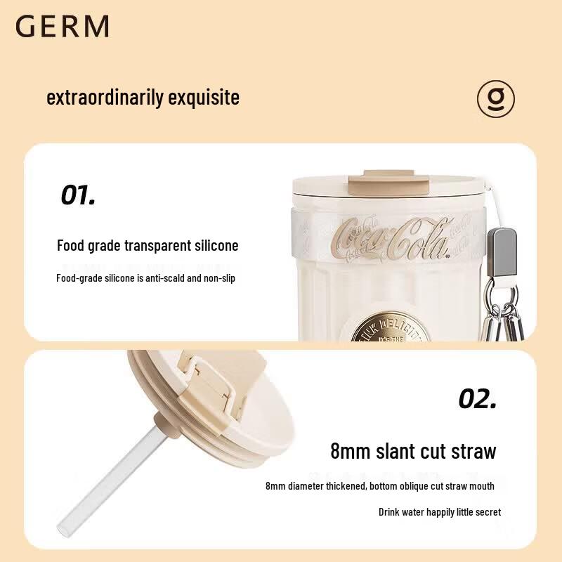 Термокружка Coca-Cola с двойными стенками, с изображением Germ Victoria Song