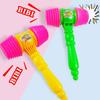 Squeaky Toy Hammer For Kids Sensory Toy Plastic Percussion Sounding Hammer Fun Play Musical Instrument
