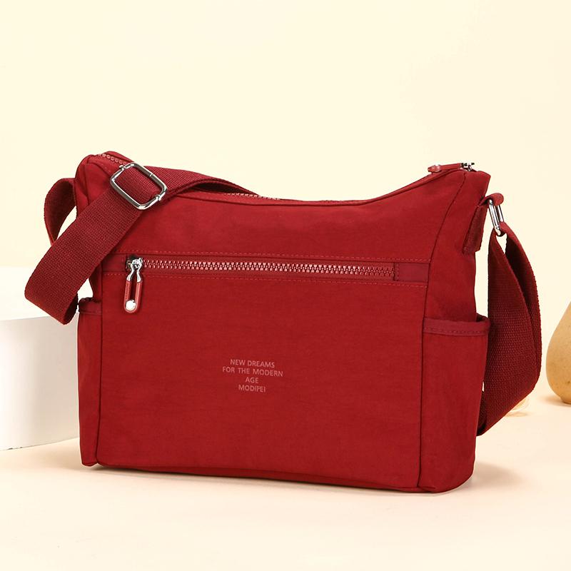 Женская наплечная сумка Легкая нейлоновая сумка Сумка кроссбоди для мамы