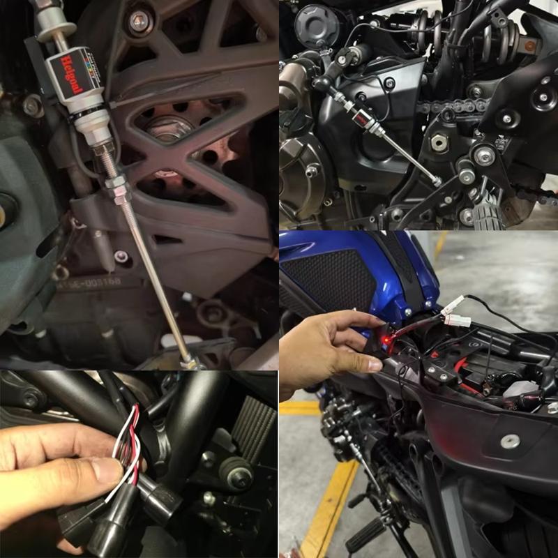 Для YAMAHA MT07 MT 07 FZ07 2014-2025 Аксессуары для мотоцикла Быстрое переключение передач Быстрая система быстрого переключения Электрический квикшифтер Односторонний