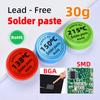CPU Repair Solder Paste 138/150 Low Temperature/215 High Temperature Solder Paste Lead-free Silver Containing Solder Paste