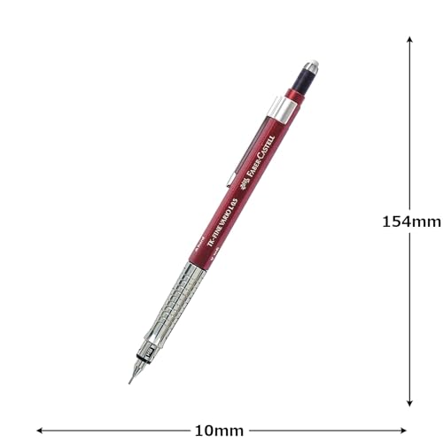Faber-Castell Механический карандаш Vario, 0,5 мм, Красный, 355434