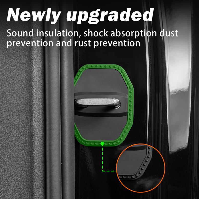 2/4Pcs Silicone Car Door Lock Cover Protective Decoration Case For BMW 2 Series Coupe F22 G42 2 Series Gran Coupe F44 F74