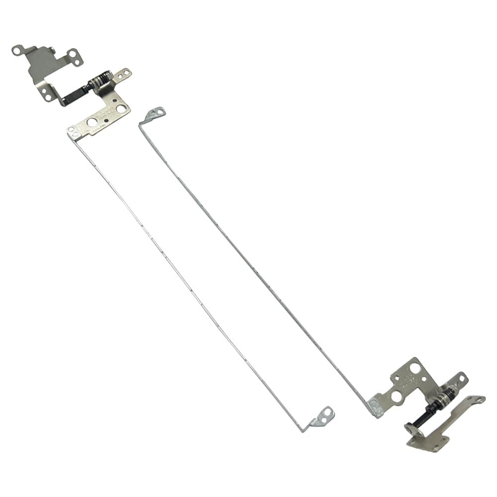 HSSDTECH Left & Right LCD Screen Display Hinges TPN-Q221 L64910-001 FB0PA003010 FB0PA006010 for HP 14-DQ, 14S-DY, 14S-DQ, 14-FQ, 14S-DR