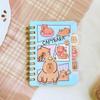 Cute Capybara Notebook Cartoon Animal Notepads Student Hand Ledger Pp Coil Book For Girl Student Stationery Supplies