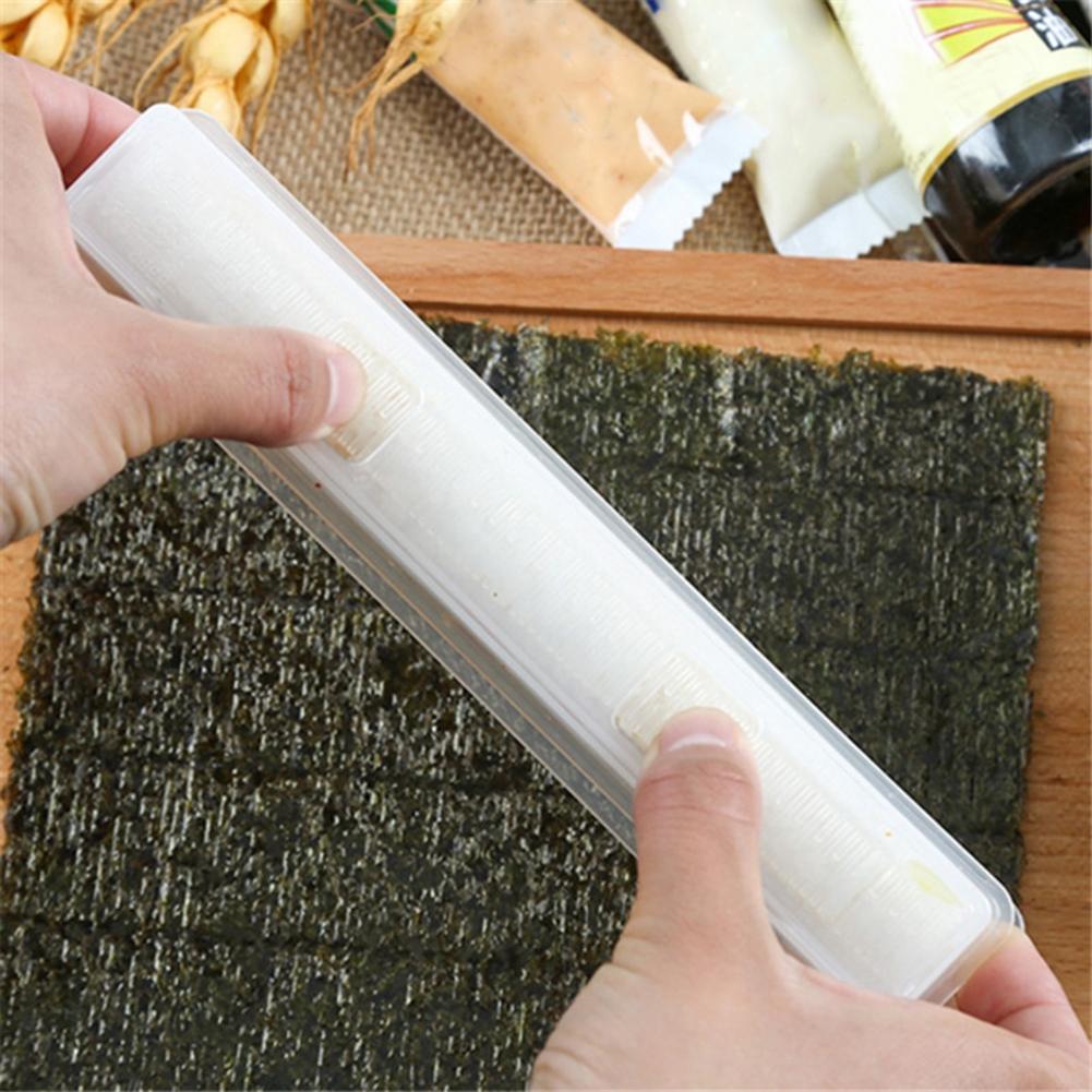 3pcs/set Laver Rice Roll Sushi Non Stick Roll Rice Handmade White Practical Portable Safe Kitchen Baking Gadgets