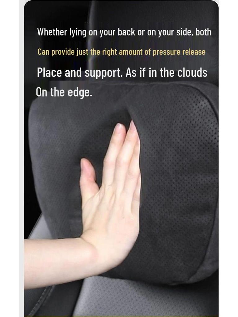 Maybach Car Headrest Neck Pillow - Super Soft Cushion, 2025 Model.