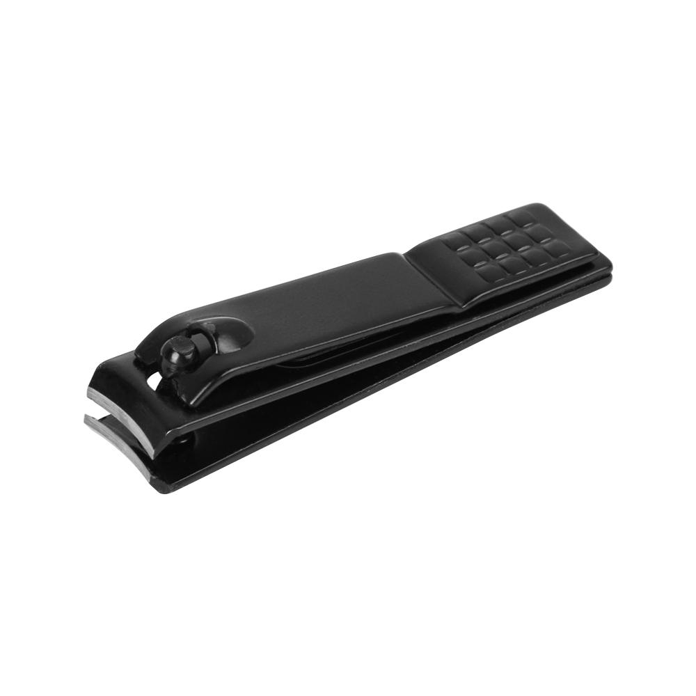 Black Slope Flat Shape Finger Toe Nail Clipper Cutter Nail Care Nail Trimmer Pedicure