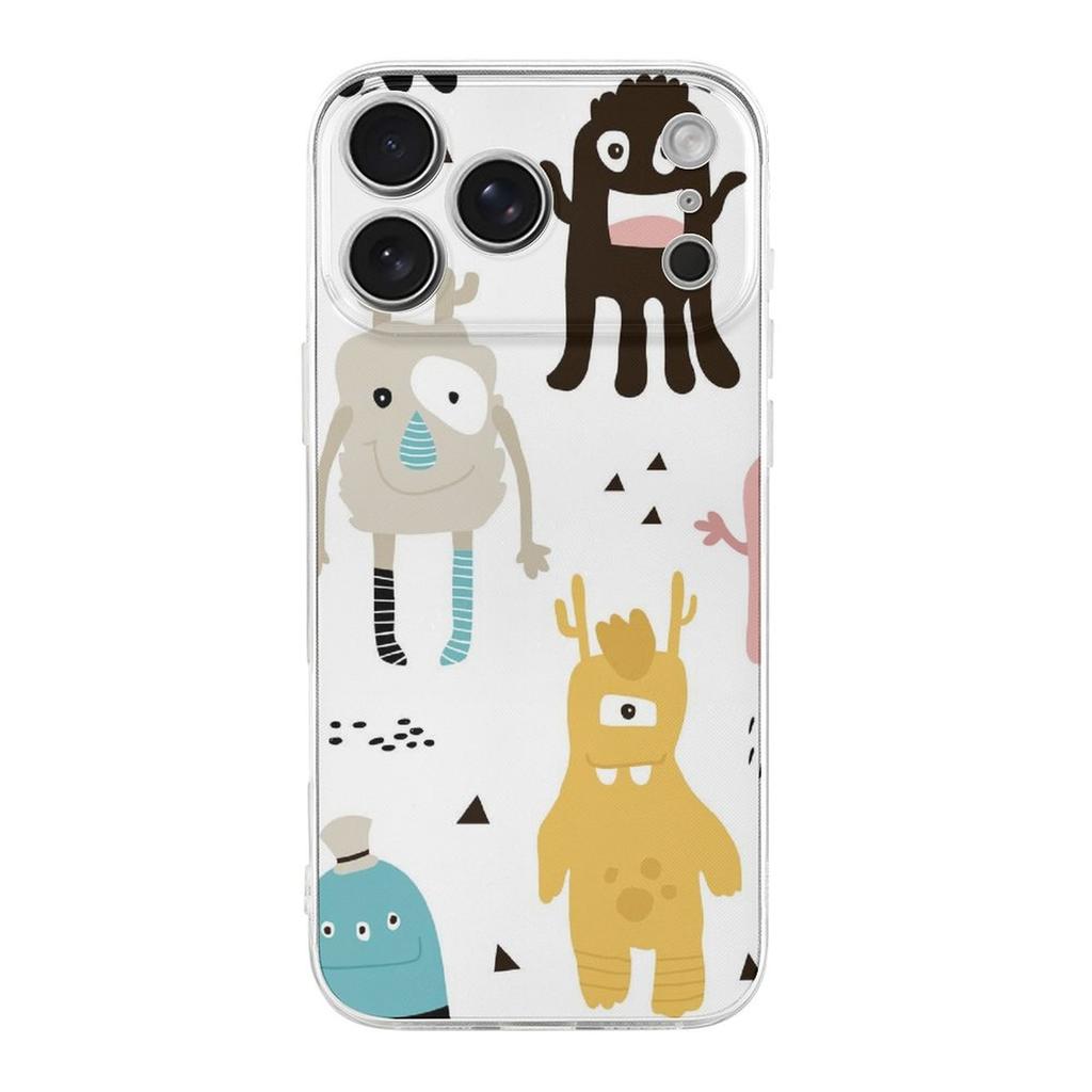 1 Pack For Iphone 17/17Air/17Pro/17ProMax Clear TPU Case With Anti-Yellow Body, Raised Lens Edge, Smooth Buttons And Slim Grip