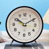 Desktop clock pendulum desktop clock household alarm clock living room silent desk clock simple clock ornament placement pendulum clock