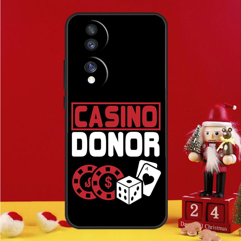 Casino Gambling Case For Honor X8b X9b X8a X9a X7a X6a X7 X8 X9 Honor 70 50 10 90 Lite Magic 6 5 Pro Cover
