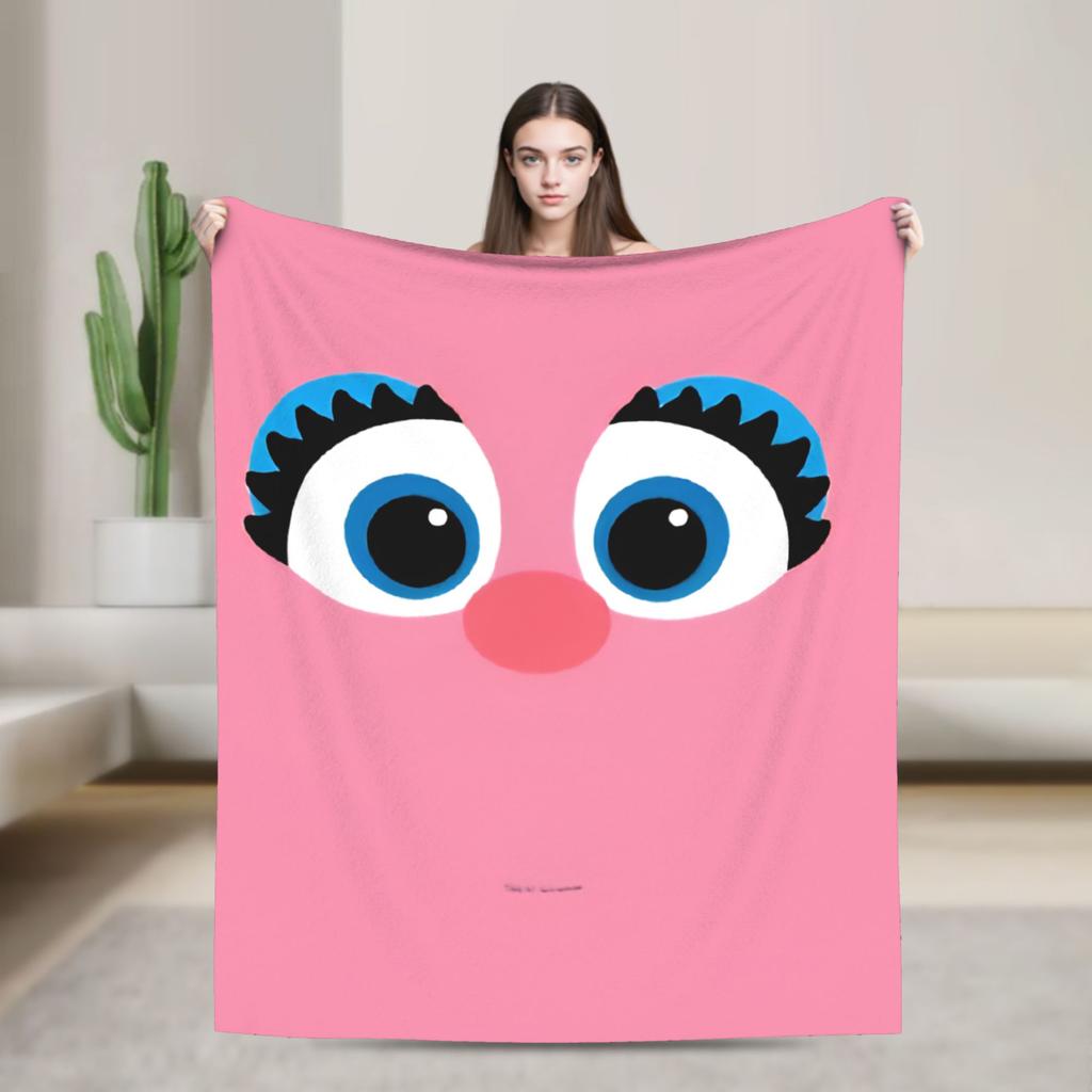 Christmas Present Pattern Blanket S-Sesames Streets Warm Soft Plush Throw Blanket For Couch Sofa Bed Flannel Bedspread Bed Cover