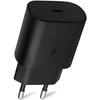 25W USB-C Fast Charger - E.F.CONNECTION - Black - Compatible Samsung Galaxy S22/S23/S24/S25 - Secure