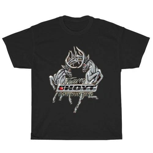Hoyt Archery Logo American Men's T-Shirt Funny Size S to 5XL