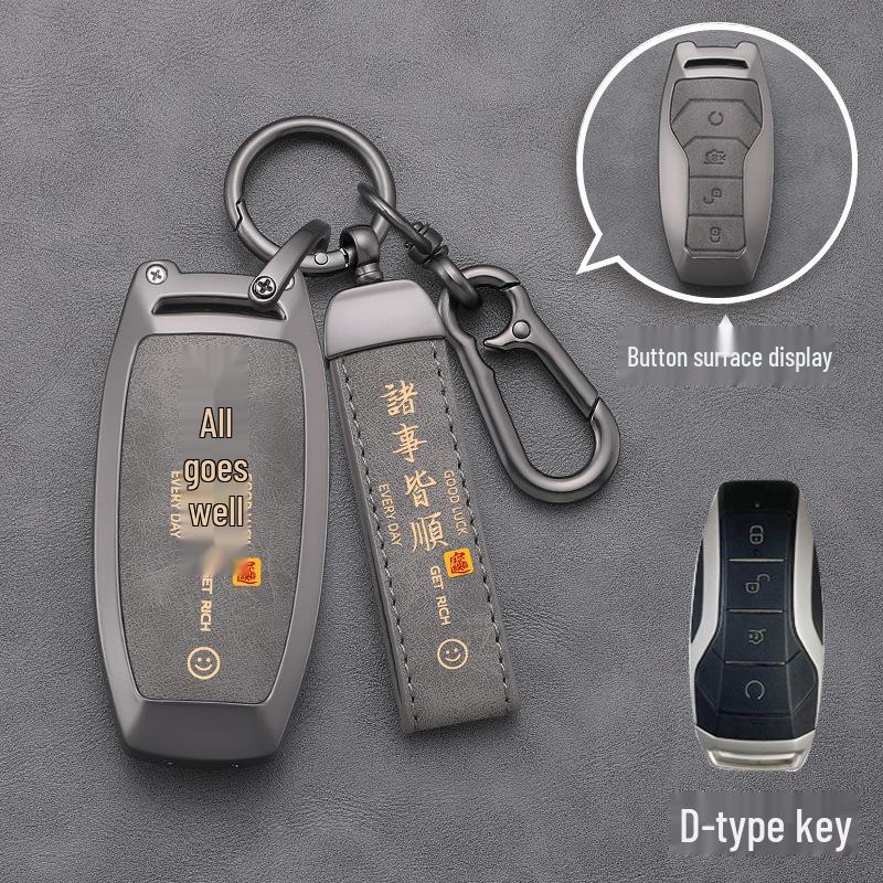 Чехол для ключа BYD для Han, Qin Plus DMI, Song Pro, Song L, Tang, Yuan, Destroyer 05, Seagull, Dolphin, Seal 06