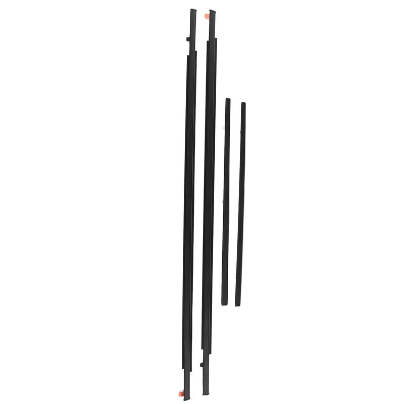 68163‑35041 Door Window Moulding Trim 6816235073 Front Rear Weatherstrip Replacement for FJ Cruiser 2007‑2014