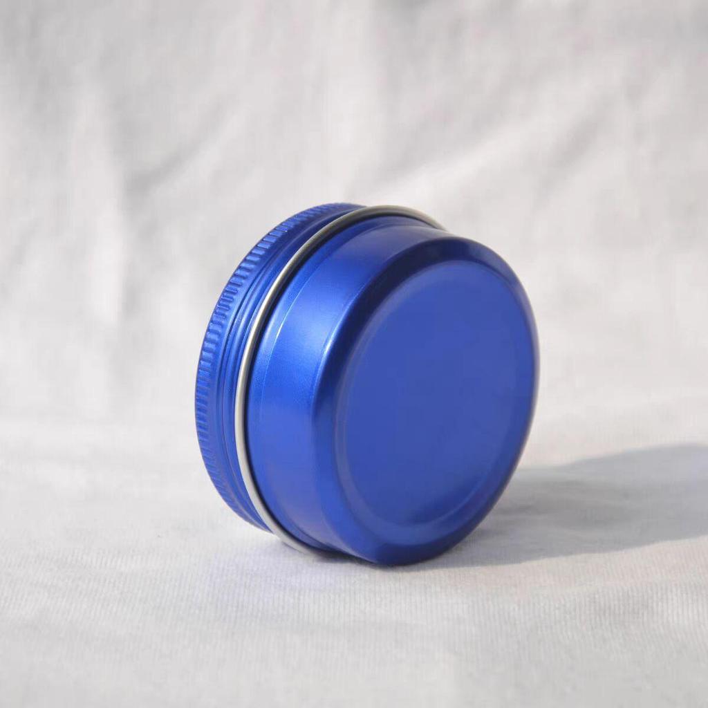 50 шт. Алюминиевая банка синего цвета 50 мл 50 г Алюминиевая жестяная емкость 50 мл Косметическая банка 50 г Банка для крема