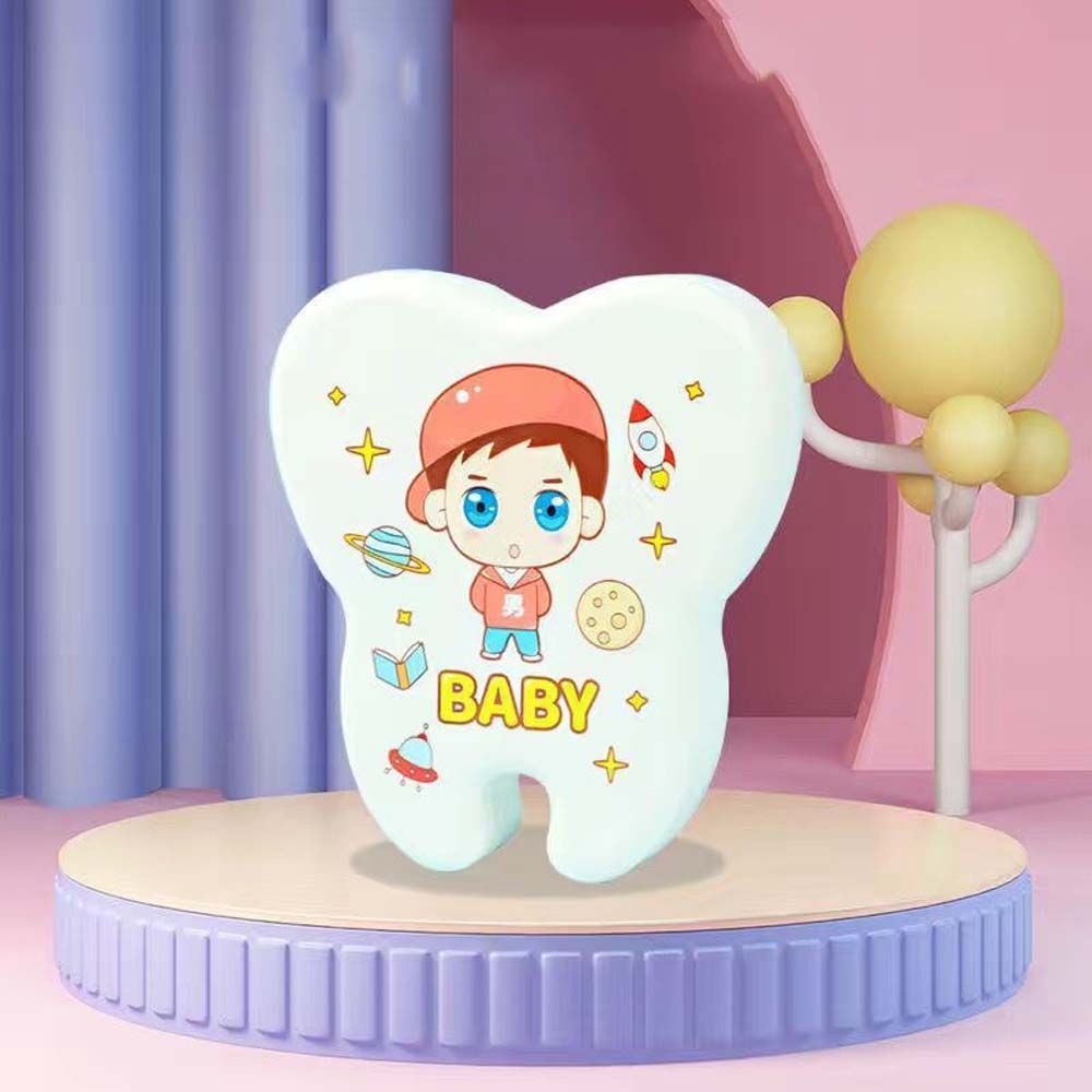 box Souvenirs Box Deciduous Tooth Case Baby Tooth Box Milk Teeth Organizer Tooth Fairy Box