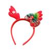 Рождественские повязки на голову Санта-елка с рогами лося повязка на голову для детей и взрослых головные уборы украшения с оленями рождественские украшения вечерние косплей